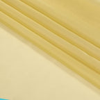 OWENIE Gold Sheer Curtains 96 Inch Length 2 Panels Set, Elegant Sheer Curtains for Bedroom, Window Voile Sheer Curtain Panels/Drapes/Treatment for Living Room, 2Pcs, Total 84“ Wide