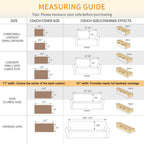 KaviKon Couch Cover for Sofa, Boho Sofa Covers Washable 3 Cushion for Dogs
