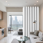 Joydeco Blackout Patio Sliding Door Curtains, Privacy Room Divider Curtains