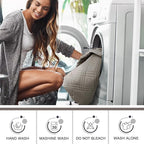 TAOCOCO Waterproof Recliner Sofa Cover, Non Slip Split Recliner Couch Covers with Elastic Straps Pocket, Washable Reclining Sofa Cover Furniture Protector for Kids, Dogs, Pets(3 Seater, Light Brown)
