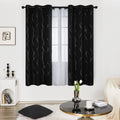 Deconovo Living Room Curtains 72 Inches Long, Blackout Curtains for Bedroom