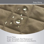 Easy-Going Oversized Chair Sofa Slipcover Reversible Sofa Cover Water Resistant Couch Cover Furniture Protector Cover with Elastic Straps for Pets Dog (Oversized Chair, Beige/Beige)