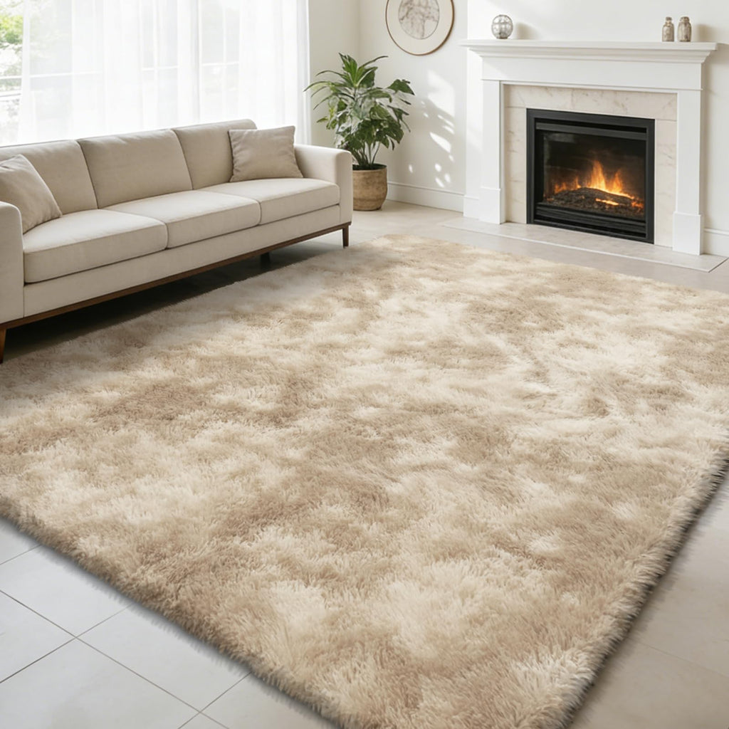 9x12 Fluffy Area Rugs for Living Room Bedroom,Large Fuzzy Shag Area Rug