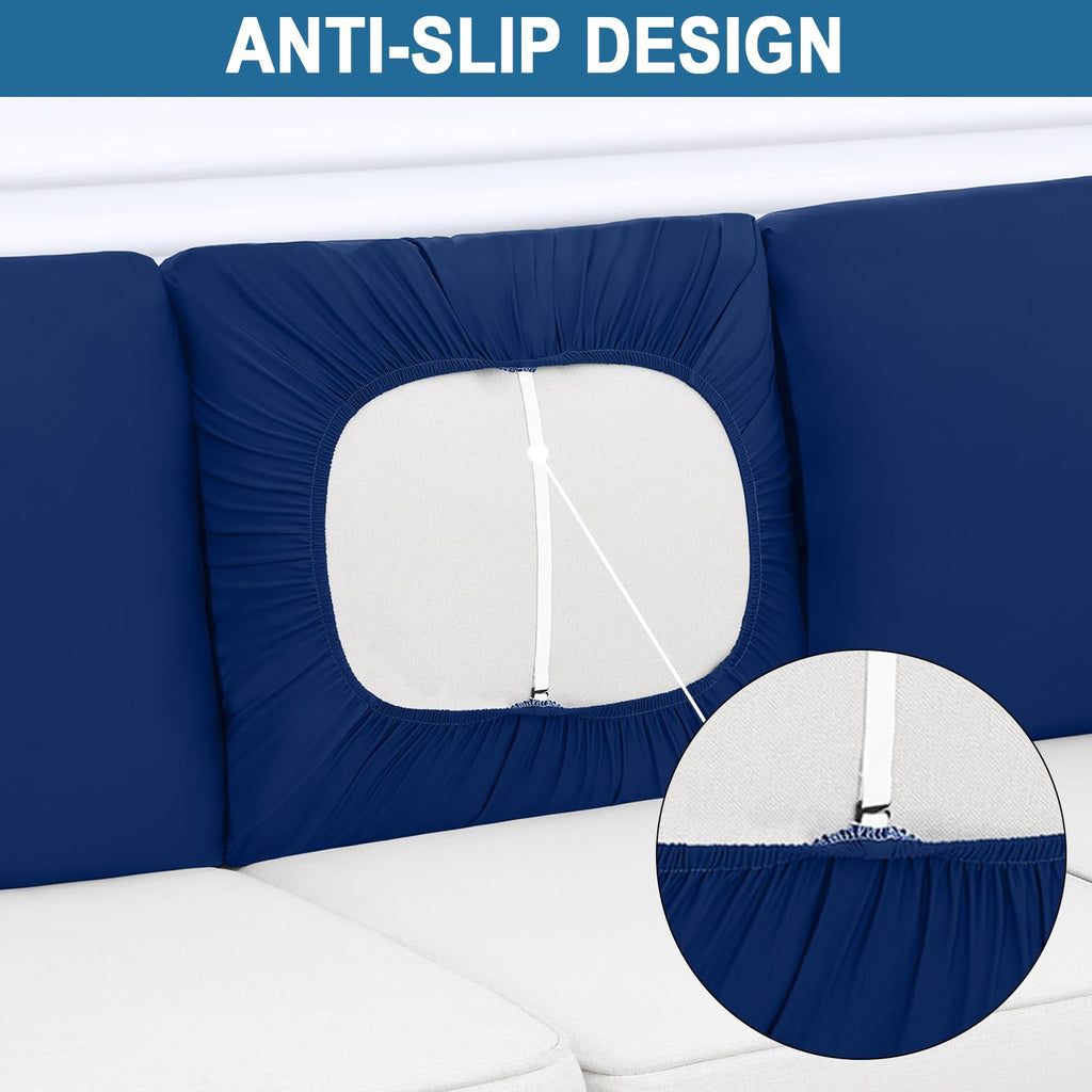 Smiry Couch Cushion Covers, Stretch Couch Covers for Sofa