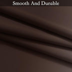 SimpleHome Ombre Room Darkening Curtains for Living Room, Light Blocking Gradient Brown to Greyish White Thermal Insulated Grommet Window Curtains/Drapes for Bedroom, 2 Panels, 52x72 inches Length