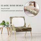 8Pcs Outdoor Cushion Covers, Patio Cushion Covers,Stretch Elastic Slipcovers, Replacement Washable & Reusable Furniture Protector for Patio Couch (Hummingbird-Pattern,Cover Only)
