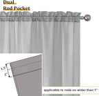 Aiyufeng Light Grey Sheer Window Curtains 84 Inches Long 2 PCS- Rod Pocket Living Room Curtain Panels Voile Textured Soft and Lightweight Window Treatments for Bedroom Decor, 40W x 84L Inches
