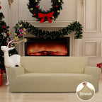 Easy-Going Stretch Couch Covers for Sofa Washable Large Beige