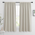 RYB HOME Extra Wide Curtains for Bedroom Living Dining Room 63 inches Long