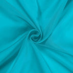 OWENIE Sheer Curtain 90 Inches Long 2 Panels Set for Living Room Bedroom, Light Filtering Rod Pocket Clear Sheer Curtain 2Pcs, Each 42" W x 90" L, Marine