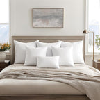 MIULEE Throw Pillows Inserts, Pack of 4 20x20 Inch 100% Virgin Fiber Filling Bed Couch Pillows