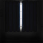 LEMOMO Navy Blue Blackout Curtains/52 x 72 Inch/Set of 2 Panels Room Darkening Curtains for Bedroom