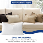 MIULEE Pillow Insert 16x26 Inch Decorative Rectangle Throw Pillow Inserts