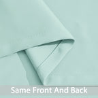 Yakamok Room Darkening Curtains 62x96 inch Length Aqua-Living Room