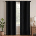 Deconovo Blackout Curtains for Bedroom 108 Inches Long