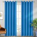 BGment Classic Blue Blackout Curtains for Living Room 84 Inch - 2 Panels