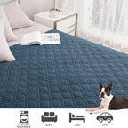 Ameritex Waterproof Blanket Reversible Dog Bed Cover Pet Blanket for Furniture Bed Couch Sofa