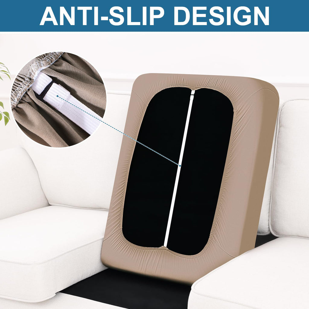 Smiry Couch Cushion Covers, Stretch Couch Covers for Sofa