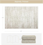 Washable Rugs 2x3 Entryway Area Rugs for Kitchen,Living Room,Bedroom- Small Low Pile Non Slip Throw Rugs for Enterway Bathroom,Vintage Indoor Door Mat for Farmhouse Home Office Decor
