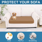 Smiry Couch Cushion Covers, Stretch Couch Covers for Sofa