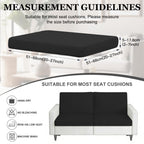 4 Piece Outdoor Cushion Covers, Patio Sofa Cushion Covers, Stretch Fit
