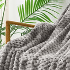 Exclusivo Mezcla 3D Fleece Twin Size Blanket for Bed, Tie-dye Grey