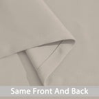 Yakamok Natural Room Darkening Curtains 84 inch Sliding Door Drapes