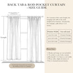PONY DANCE Blackout Curtains 84 inches Long 2 Panels Set - Thermal Insulated Back Tab/Rod Pocket Drapes for Bedroom and Living Room, 52 Inches Wide, Gray