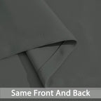 Yakamok Room Darkening Curtains 52x90 inch Length Dark Grey-Living Room