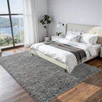 8x10 Area Rugs for Living Room Rug: Soft Fluffy Shag Light Gray Rugs for Bedroom, Non-Slip Large Fuzzy Plush Rug Indoor Floor Carpet for Nursery Kids Boys Girl Room, Dorms, Playroom, Modern Home Decor