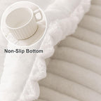 hyha Couch Cover for Dogs, Washable Non Slip Plush Flannel Sofa Protector