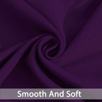 Yakamok Room Darkening Curtains 52x72 inch Length Purple-Living Room