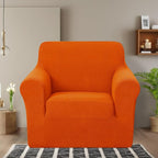 U-NICE HOME Recliner Chair Covers Stretch Couch Cover Sofa Cover Sofa Slipcover Furniture Protector for Chair Cover Pet Friendly(Armchair, Orange)