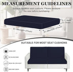 4Pcs Patio Stretch Cushion Covers,Outdoor Sofa Replacement Cover Slipcovers for Patio Furniture Cushion Covers, Washable Reusable Furniture Protector