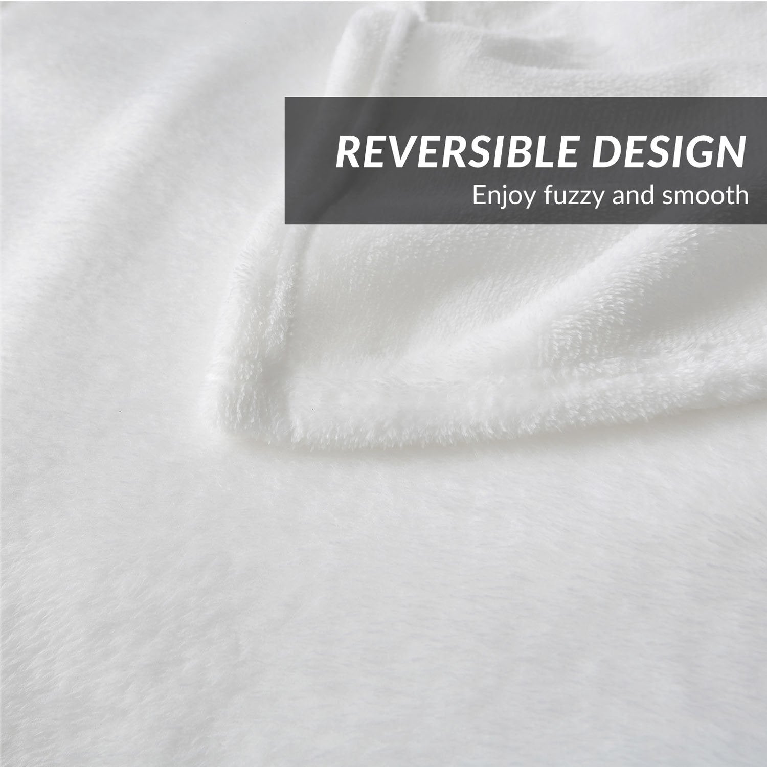 Bedsure GentleSoft White Fleece Throw Blanket - Mothers Birthday Gifts for Women 300GSM Blankets for Couch, Sofa, Bed, Soft Lightweight Plush Cozy Throws for Toddlers, 50x60 inches
