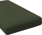 H.VERSAILTEX Super Stretch Individual Chaise Cover Sectional Couch Covers for L Shaped Sofa Both Left/Right Featuring Thick Jacquard Textured Twill Fabric (1 Piece Chaise Cover Large, Olive)