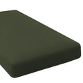 H.VERSAILTEX Super Stretch Individual Chaise Cover Sectional Couch Covers for L Shaped Sofa Both Left/Right Featuring Thick Jacquard Textured Twill Fabric (1 Piece Chaise Cover, Olive)