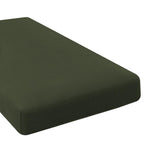 H.VERSAILTEX Super Stretch Individual Chaise Cover Sectional Couch Covers for L Shaped Sofa Both Left/Right Featuring Thick Jacquard Textured Twill Fabric (1 Piece Chaise Cover, Olive)