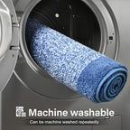 Bathroom Rugs 30x20 Non Slip Washable, Blue Bath Mat for Bathroom Floor Tub, Soft Absorbent Quick Dry Mats for Shower, Bathtub,Home Decor