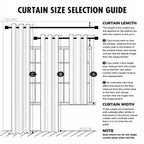 MIULEE Cobblestone Blackout Bedroom Curtains Drapes 72 Inch Long 52"x72"
