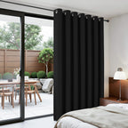 Joydeco Blackout Patio Sliding Door Curtains, Privacy Room Divider Curtains