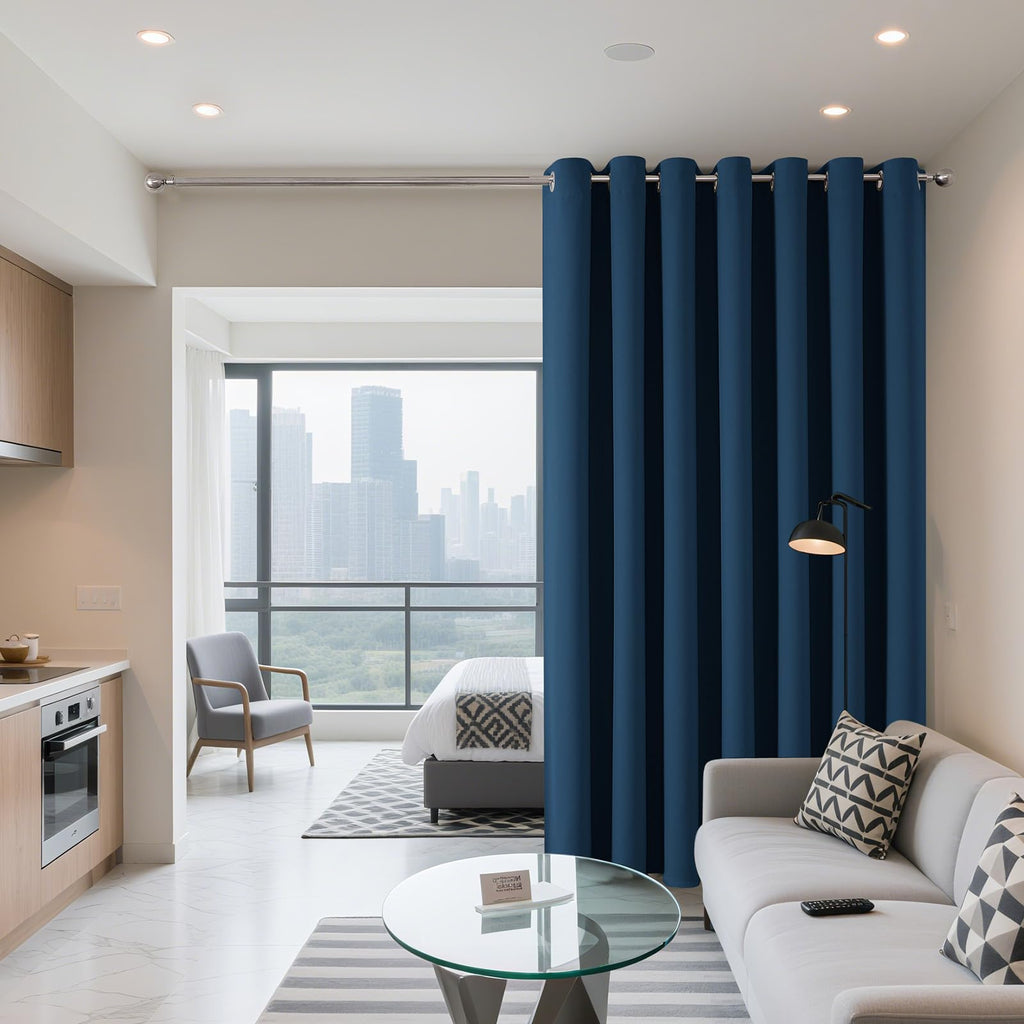 Joydeco Blackout Patio Sliding Door Curtains, Privacy Room Divider Curtains