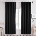 Deconovo Blackout Curtains for Bedroom 108 Inches Long
