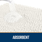 OLANLY Dog Door Mat for Muddy Paws 70x24, Super Absorbent Chenille Mud Mat