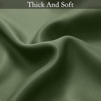 SimpleHome Ombre Room Darkening Curtains for Living Room, Light Blocking Sage Green to Grey White Thick Thermal Insulated Grommet Window Curtains Drapes for Bedroom, 2 Panels, 52x84 inches Length