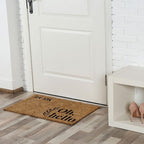 Barnyard Designs Doormat Welcome Mat for Outdoors, Large Front Door Entrance Mat, 30x17, Brown (Oh Hello)
