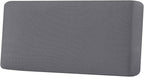 H.VERSAILTEX Super Stretch Individual Seat Cushion Covers Sofa Covers Couch Cushion Covers Slipcover Sets Thick Jacquard Textured Twill Fabric (1 Piece Sofa Cushion Cover, Grey)