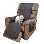 U-NICE HOME Reversible Recliner Chair Covers, Dark Grey