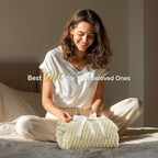 BEDELITE Fleece Throw Blanket for Couch & Bed - 3D Jacquard Decorative Almond Blanket, Super Soft and Cozy Warm Fuzzy Blanket All Seasons Suitable, 60x80Inches
