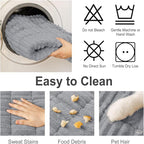 hyha Couch Cover for Dogs, Washable Non Slip Plush Flannel Sofa Protector
